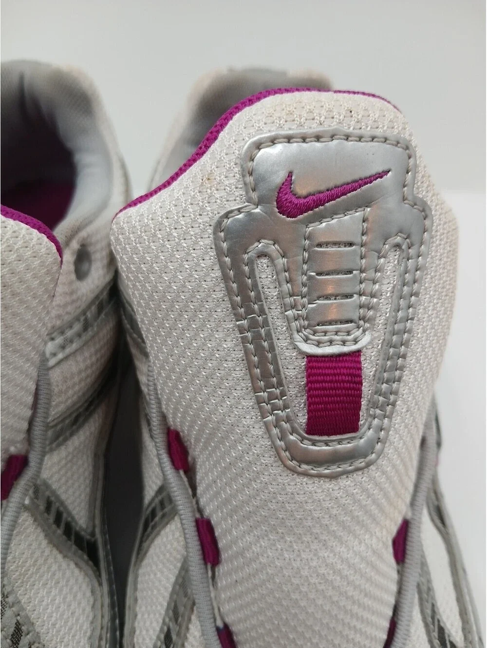 NIKE Air N'sight III BRS 1000 Shoes Womens 9.5 White Low Top Sneakers 318183-101